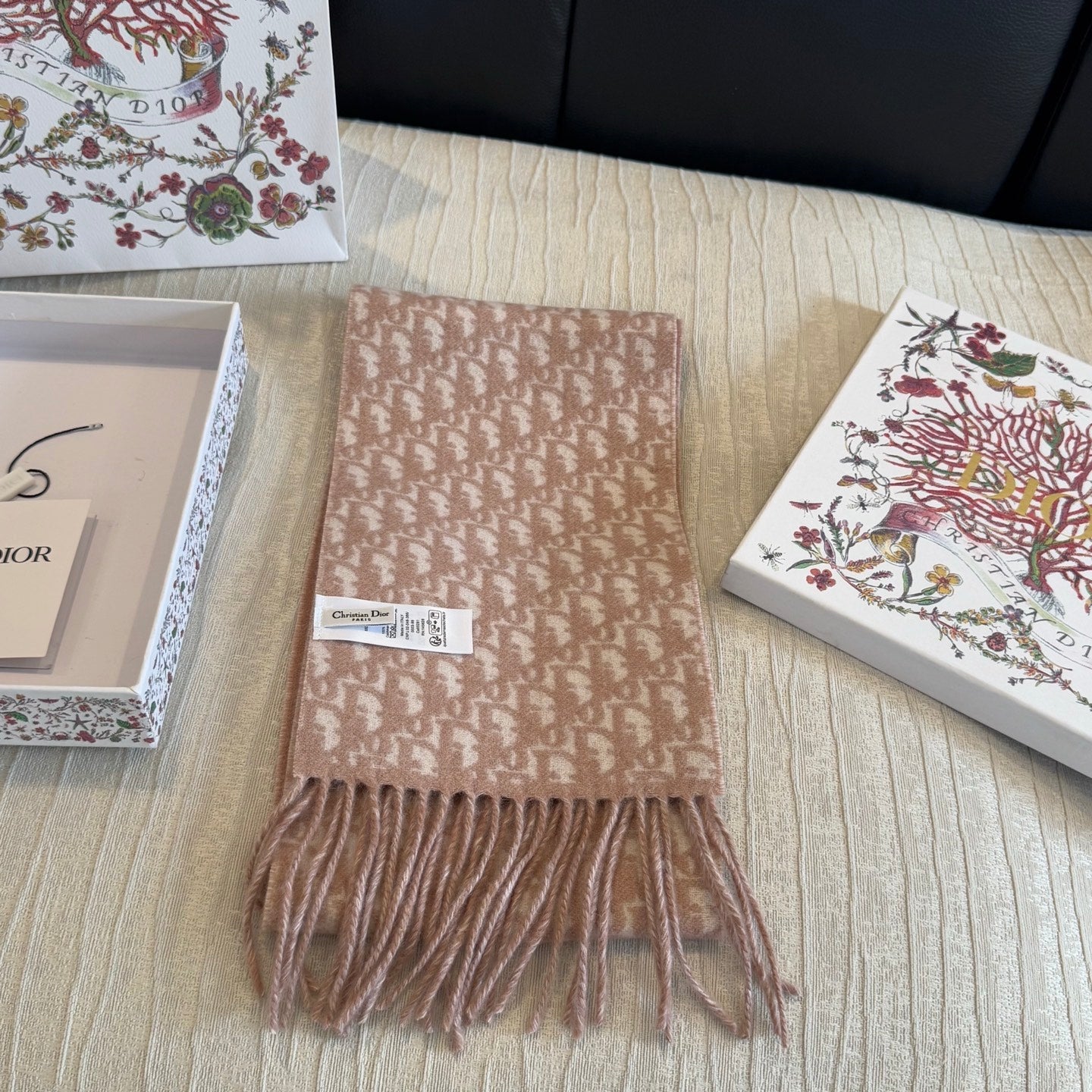DIOR 26S SCARF 170 IN WOOL 513263