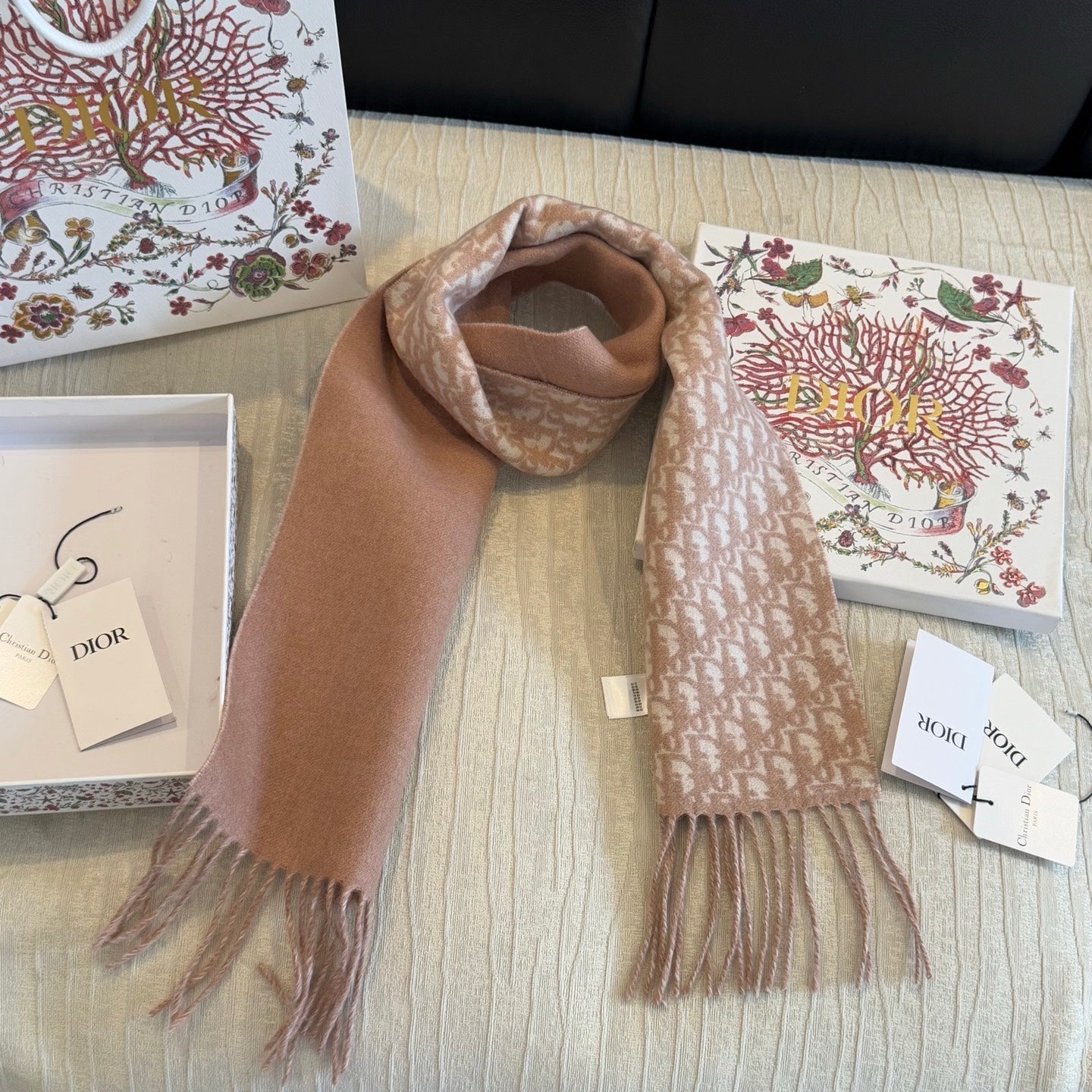DIOR 26S SCARF 170 IN WOOL 513263