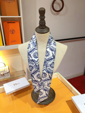 DIOR 26S SCARF 105CM IN SILK 314836