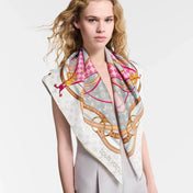LV 26S SCARF 90 IN SILK 315068