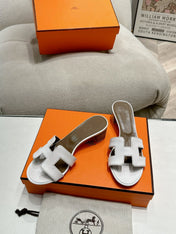 0ASIS SANDAL WHITE MIX BROWN CALFSKIN CLASSIC