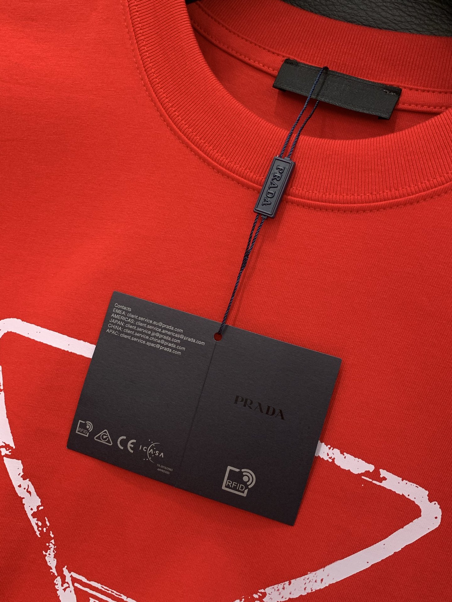 PRADA 26S SHORT-SLEEVE T-SHIRT 1171