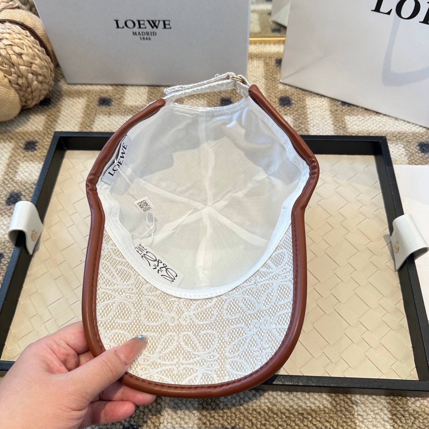 LOEWE 26S BASEBALL CAP STYLE 073