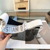 DIOR 26S MONOGRAM SHIELD SUN VISOR STYLE 237