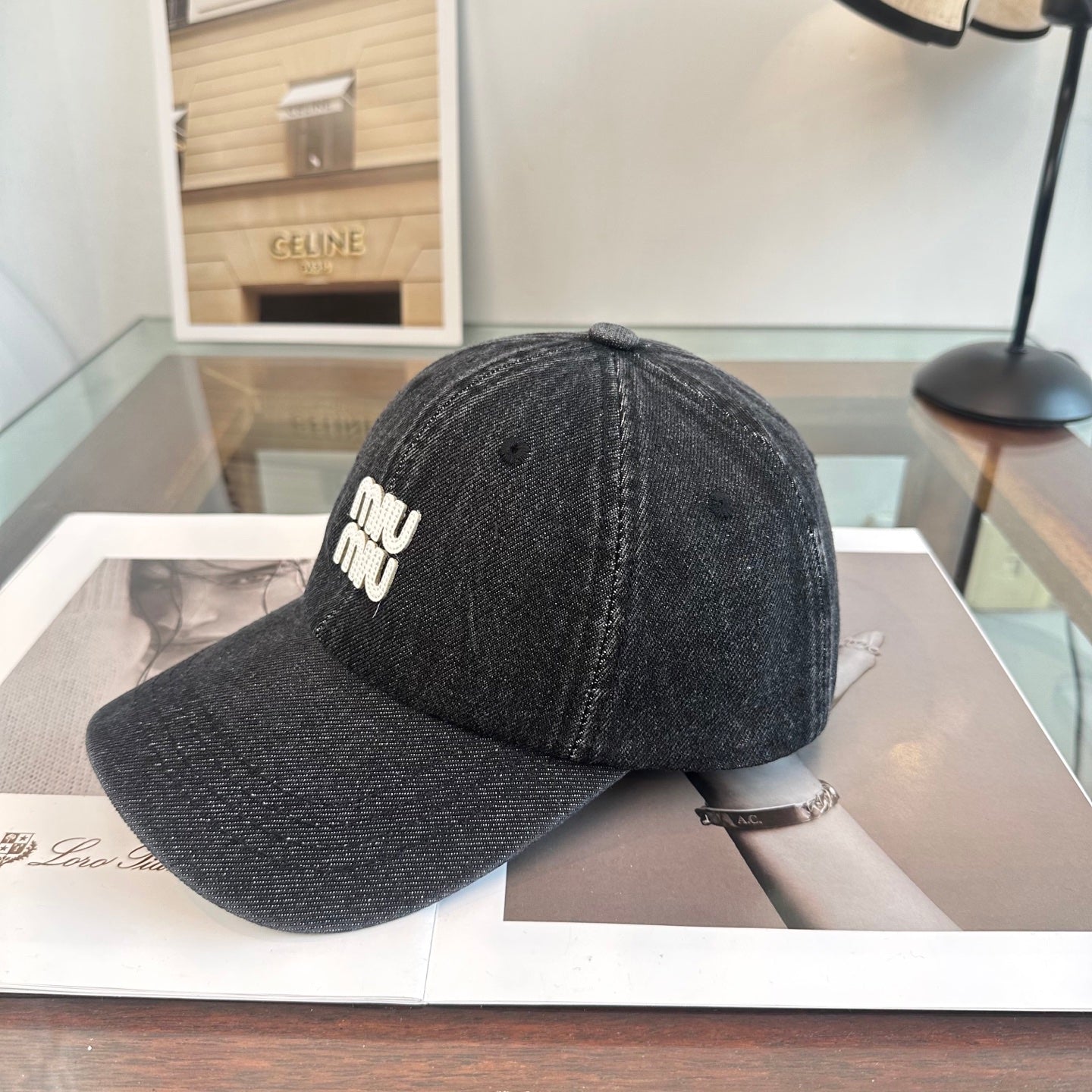 MIUMIU BASEBALL CAP STYLE 23