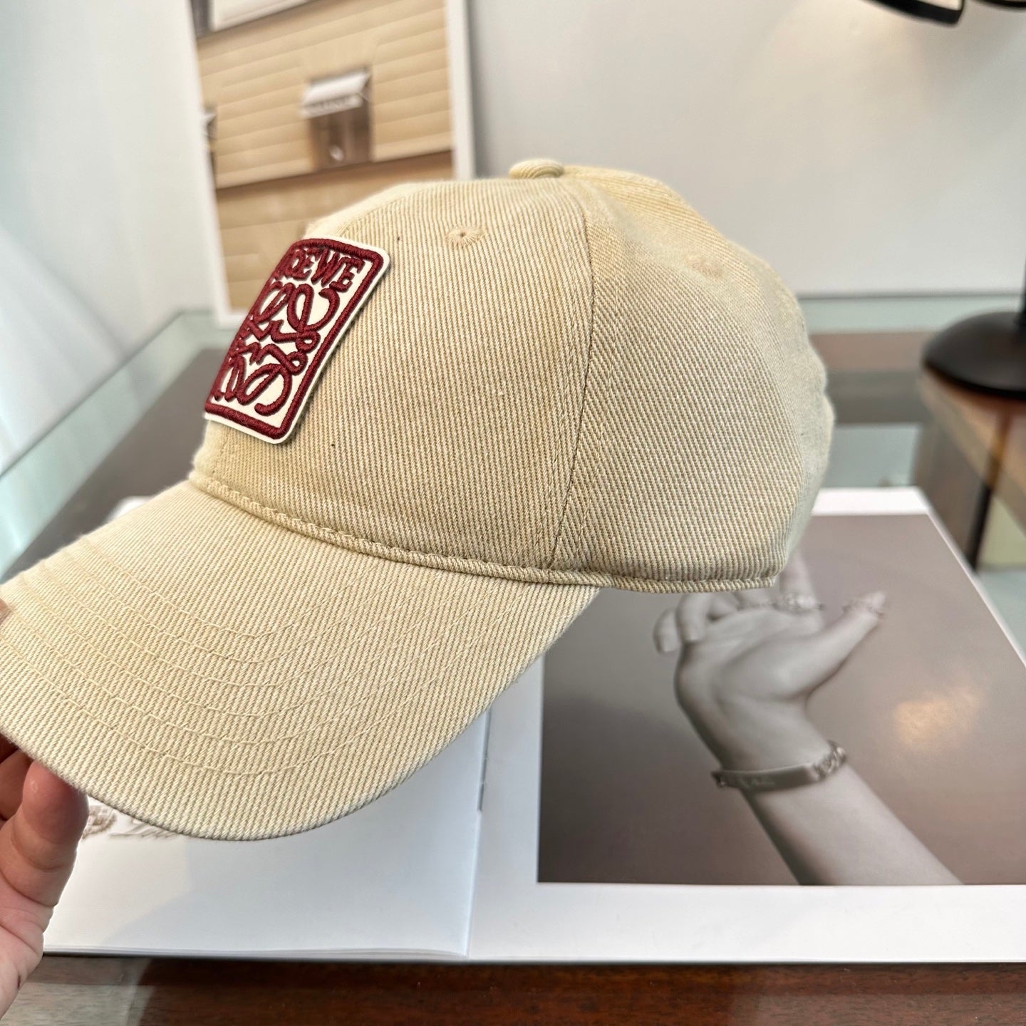 LOEWE 26S BASEBALL CAP STYLE 077