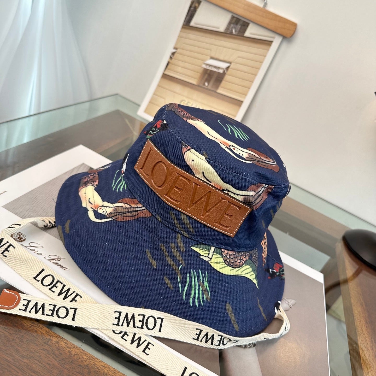 LOEWE 26S COTTON BUCKET HAT STYLE 110