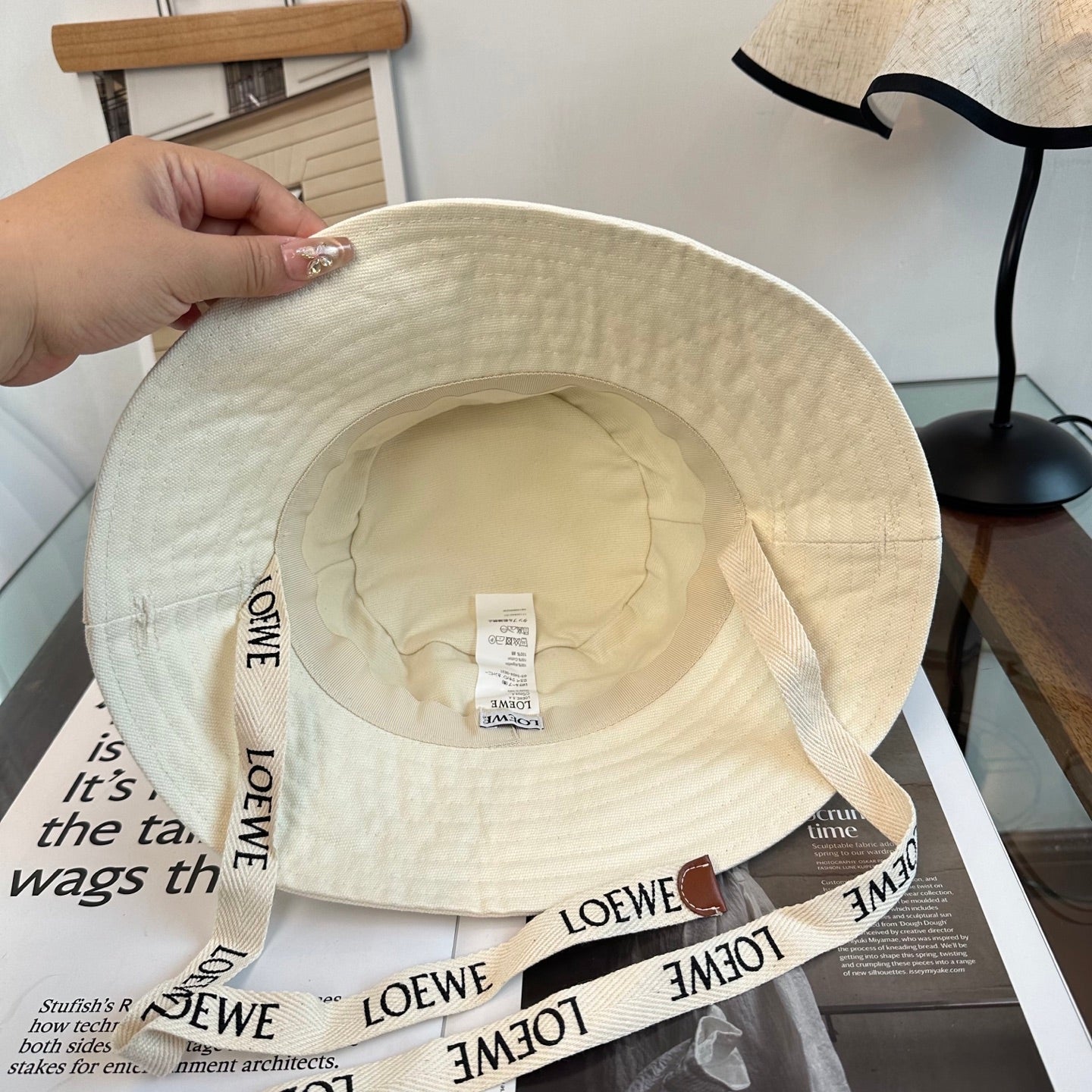 LOEWE 26S COTTON BUCKET HAT STYLE 118