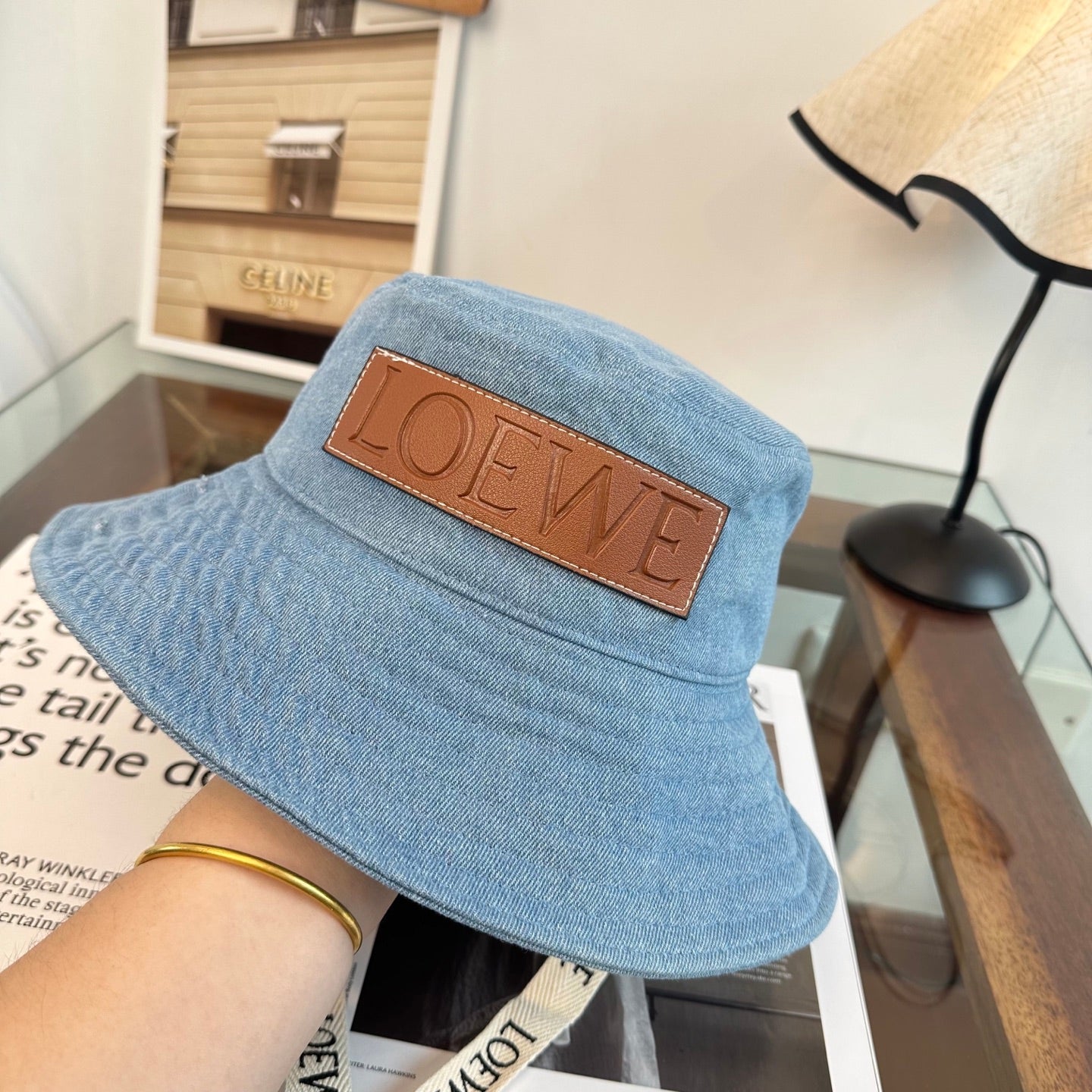 LOEWE 26S COTTON BUCKET HAT STYLE 117