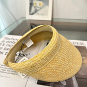 LOEWE 26S RAFFIA SUN VISOR HAT STYLE 203
