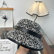 LOEWE 26S ANAGRAM JACQUARD BUCKET HAT STYLE 245