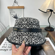 LOEWE 26S ANAGRAM JACQUARD BUCKET HAT STYLE 245