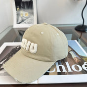 MIUMIU 26S BASEBALL CAP 346776