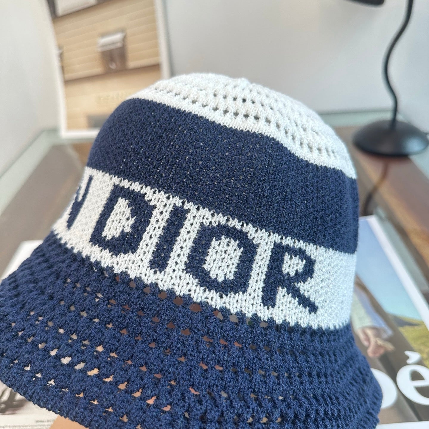 DIOR 26S KNIT BUCKET HAT STYLE 250
