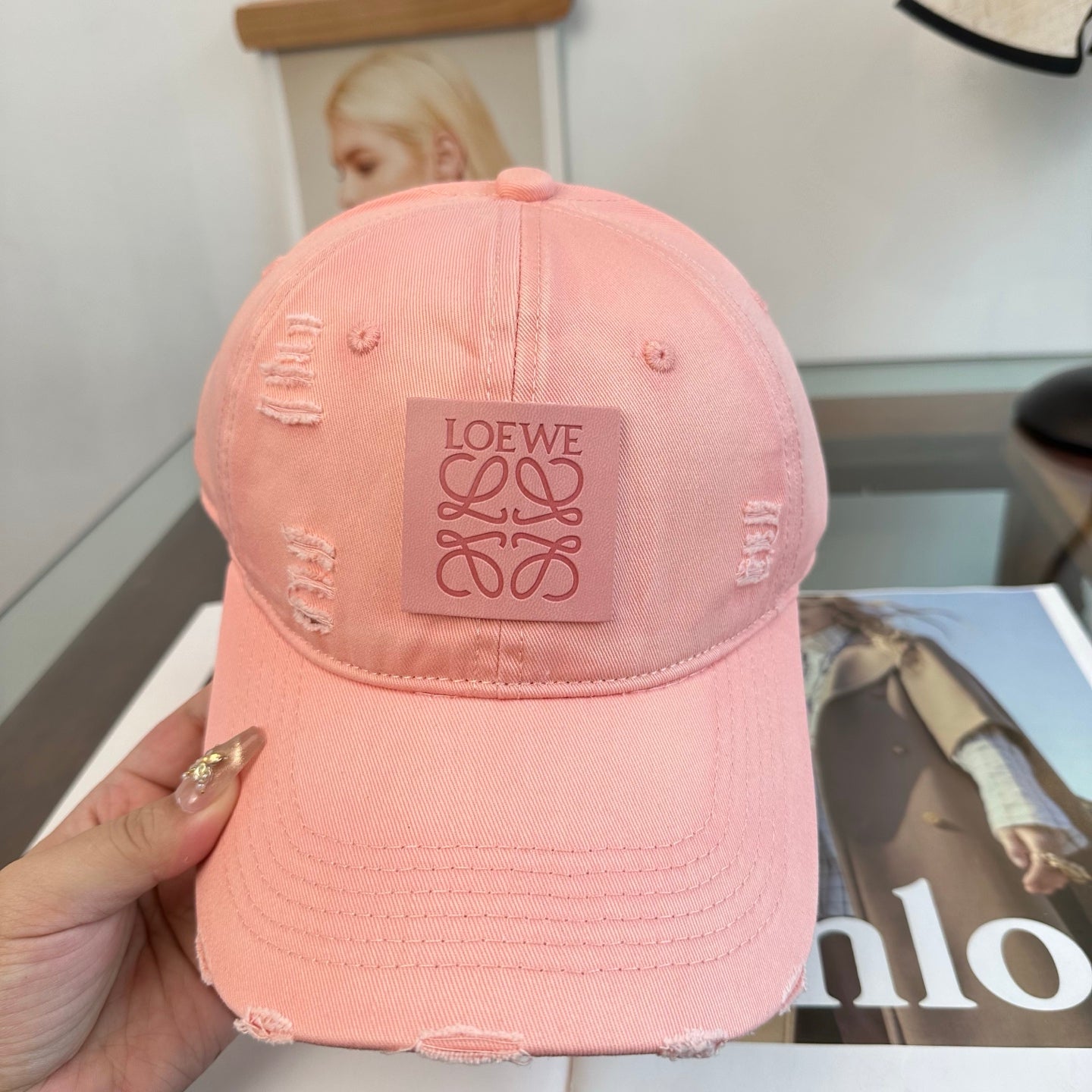 LOEWE 26S BASEBALL CAP STYLE 129