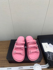 DAD SANDAL IN LIGHT PINK LAMBSKIN MULE