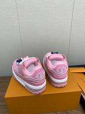 LV TRAINER IN LIGHT PINK CALFSKIN
