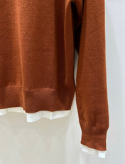 MIUMIU 26S V-NECK KNIT SWEATER 1360