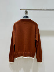 MIUMIU 26S V-NECK KNIT SWEATER 1360