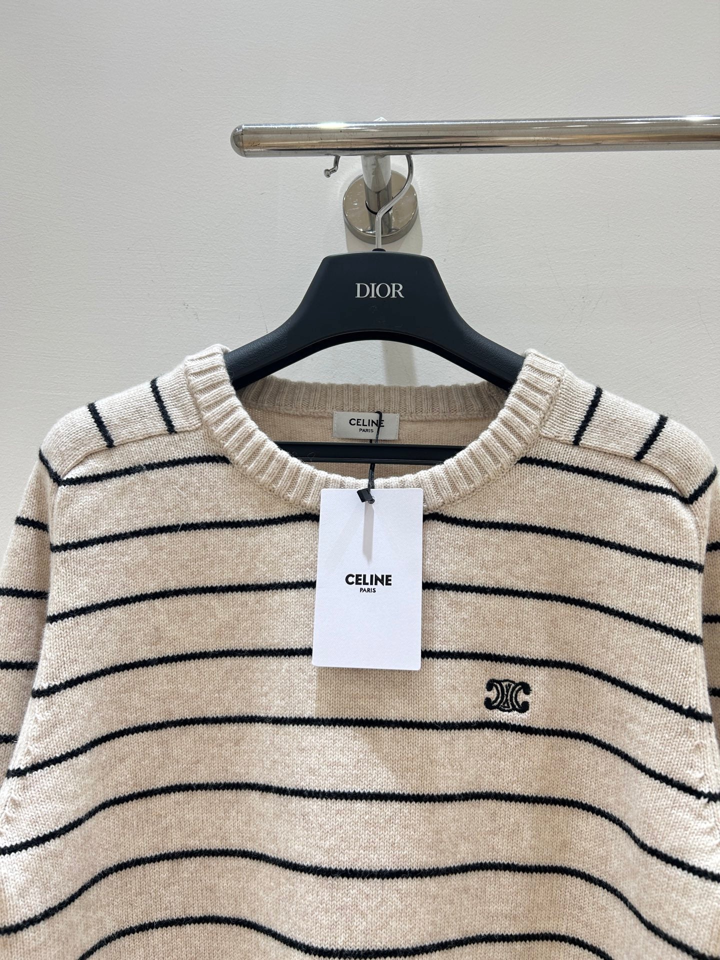 CELINE 26S CREWNECK KNIT SWEATER 728