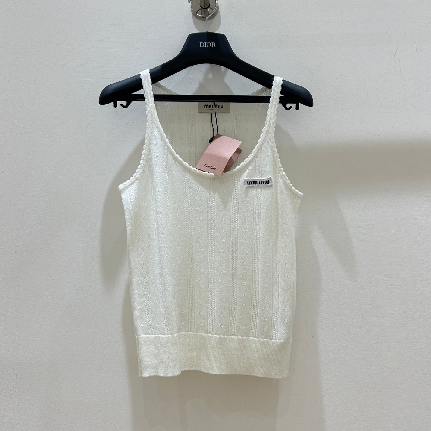 MIUMIU 26S KNIT TANK TOP 1333