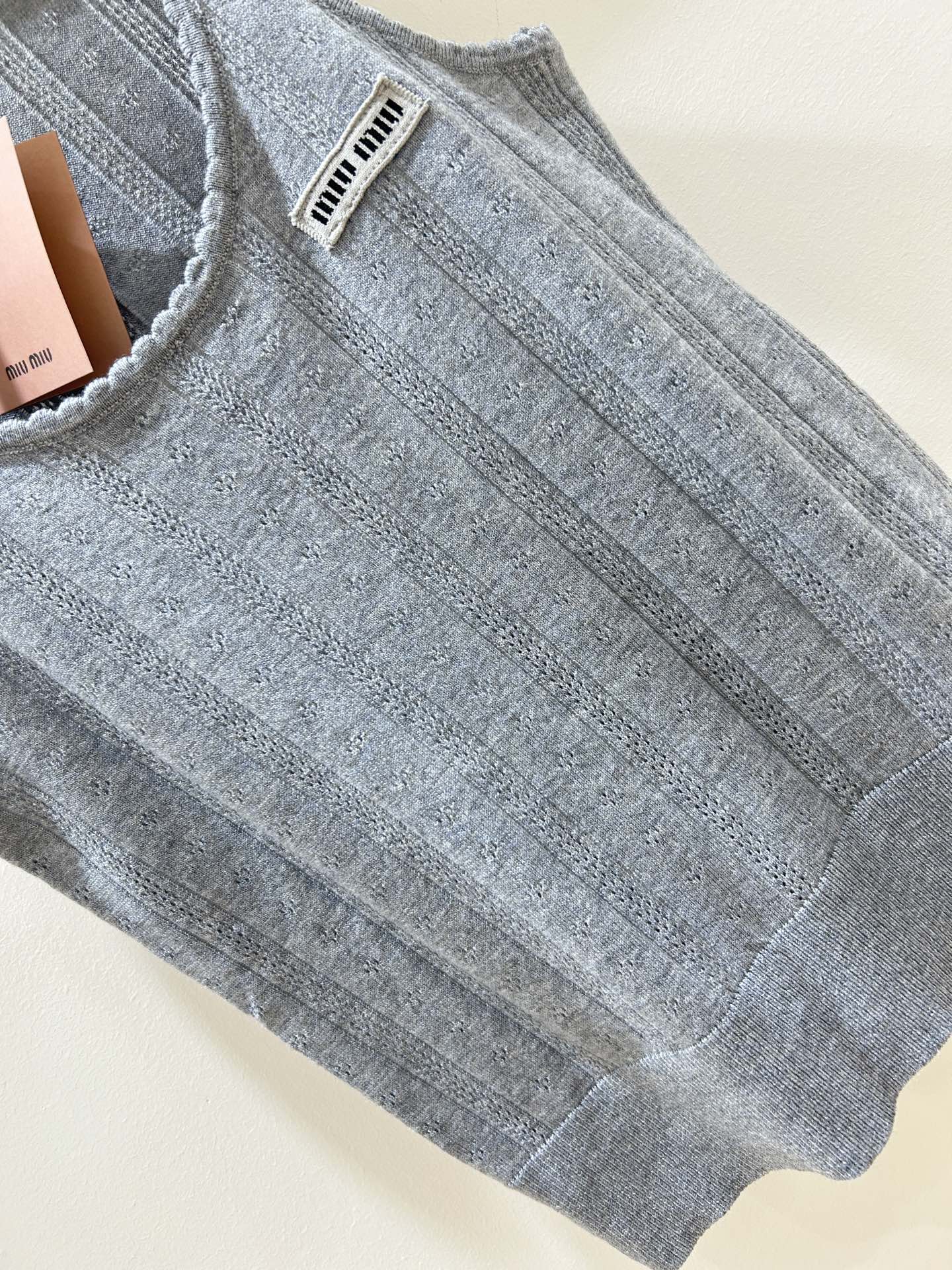 MIUMIU 26S KNIT TANK TOP 1332