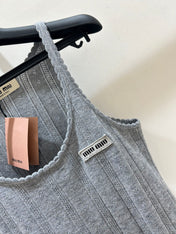 MIUMIU 26S KNIT TANK TOP 1332