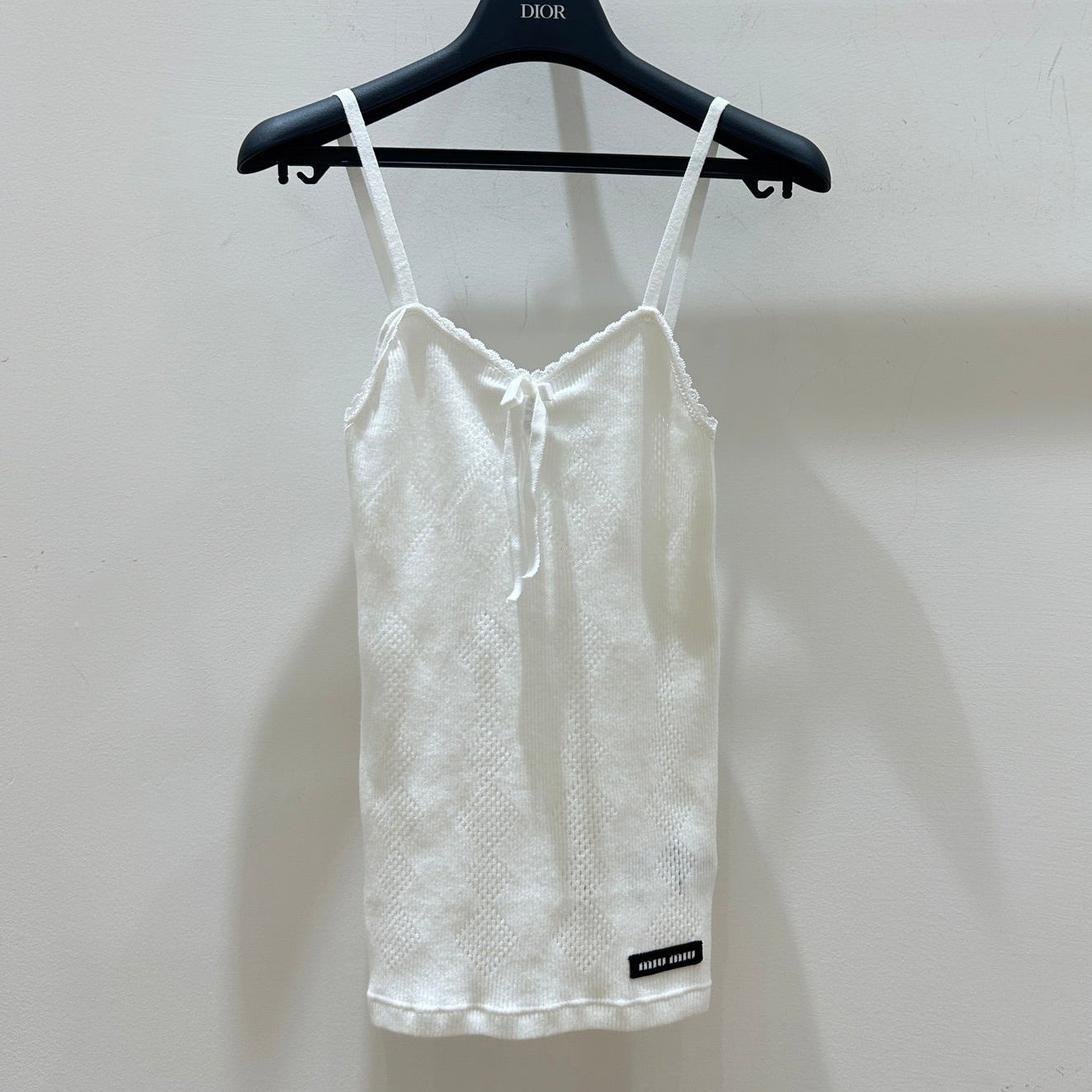 MIUMIU 26S KNIT CAMISOLE TOP 1276