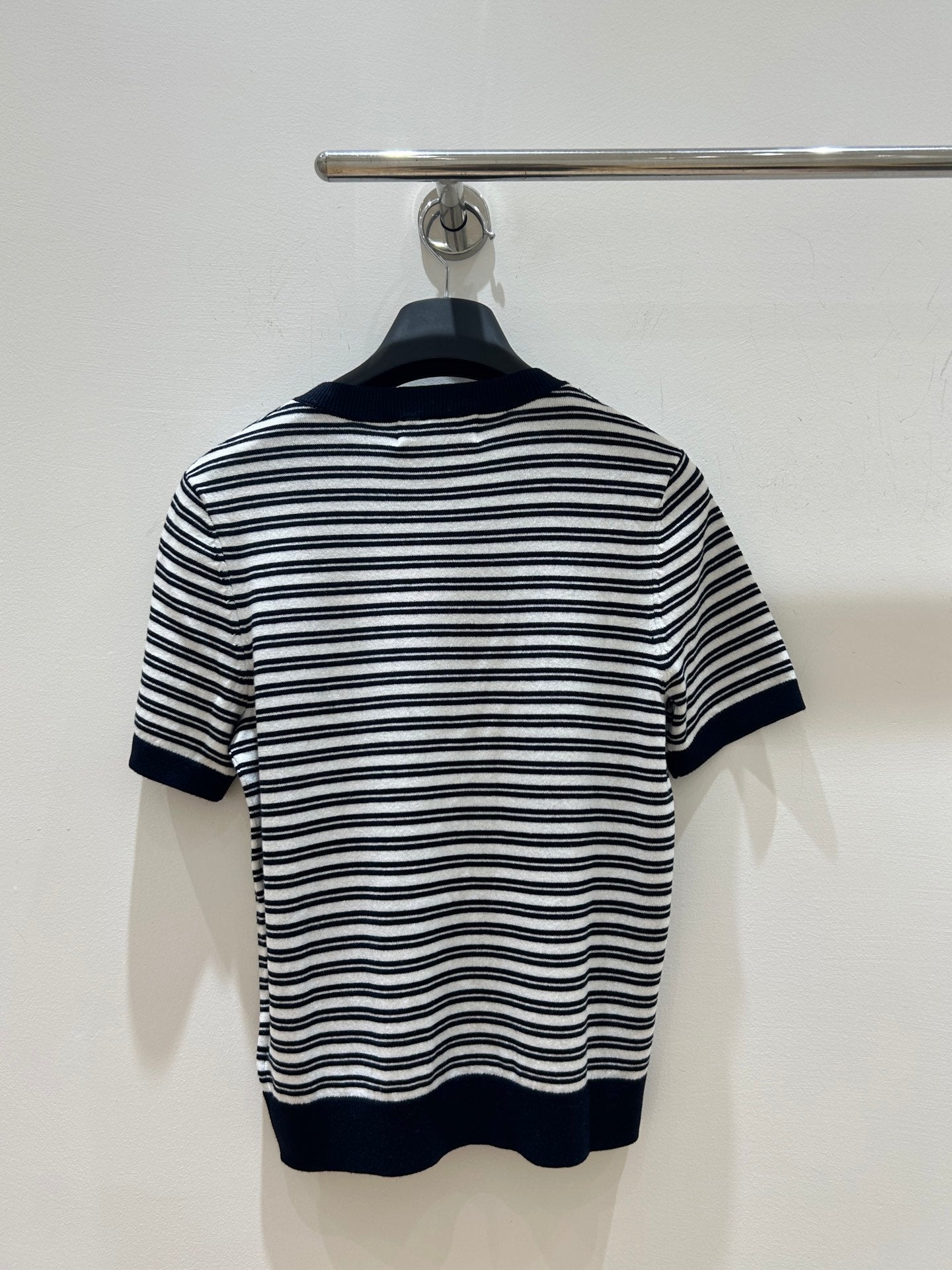 MIUMIU 26S HENLEY KNIT TOP 1537