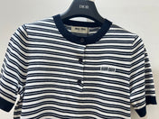 MIUMIU 26S HENLEY KNIT TOP 1537