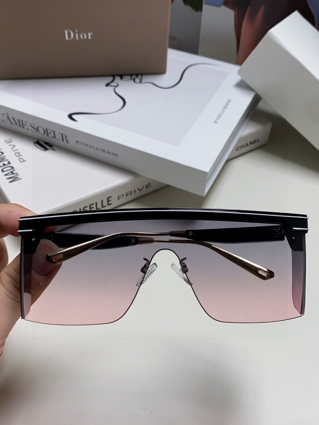 DIOR 26S MASK FRAME IN ACETATE 417016