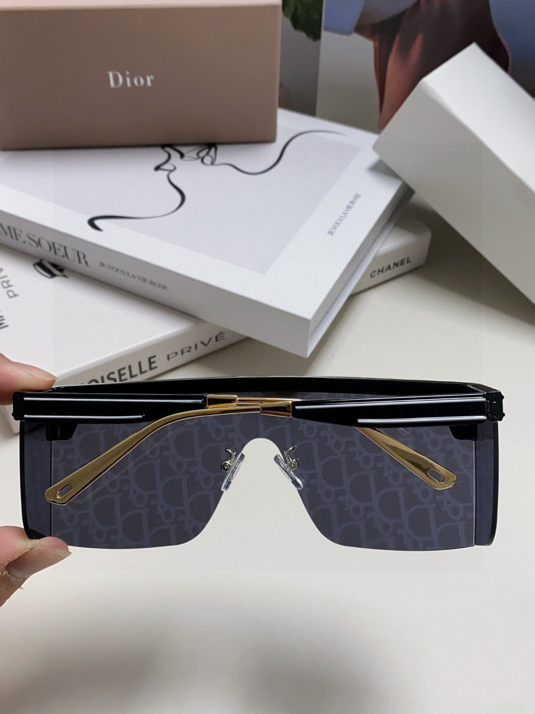 DIOR 26S MASK FRAME IN ACETATE 417018
