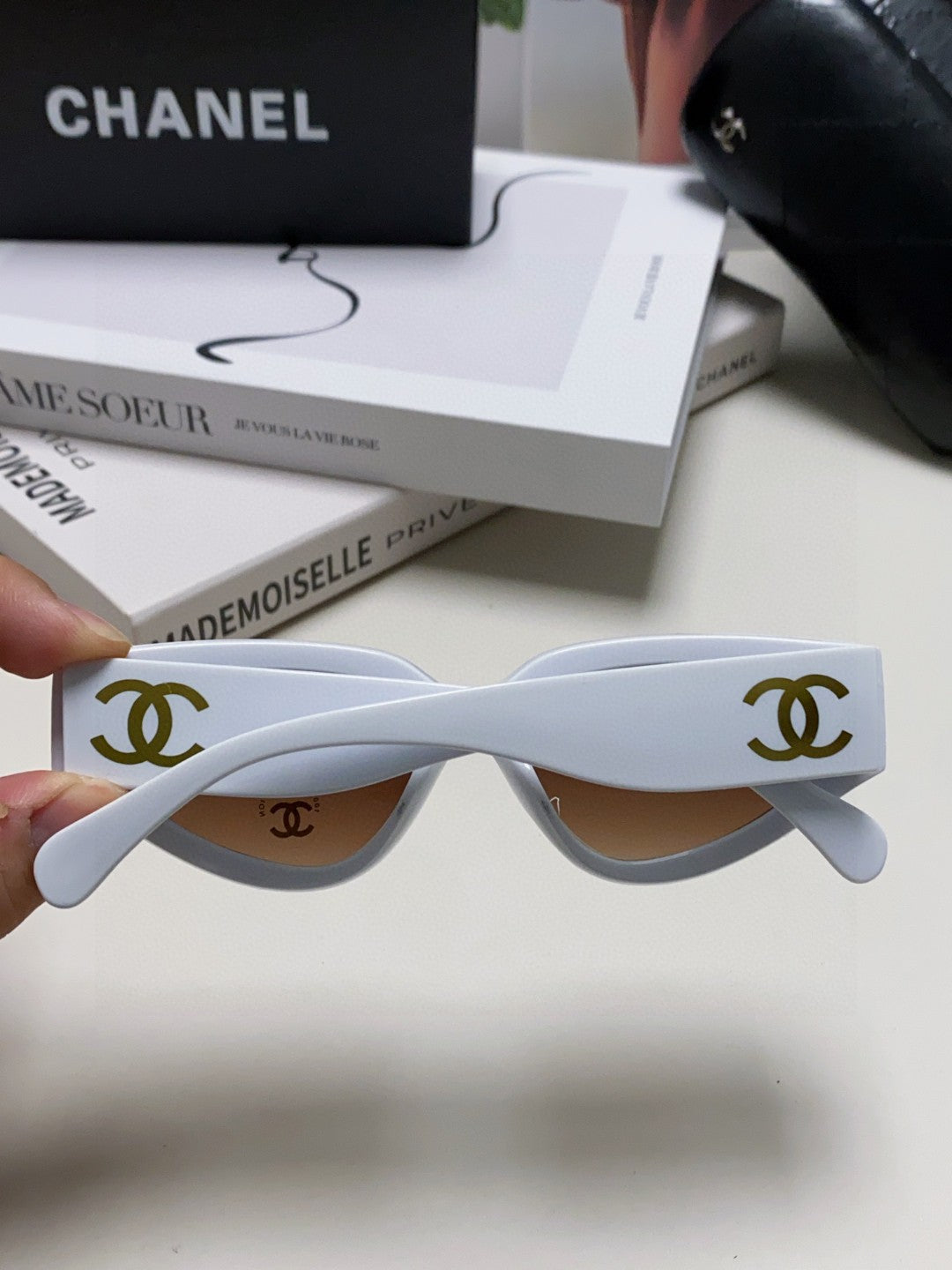 CHANEL 26S CAT EYE FRAME IN ACETATE 399818