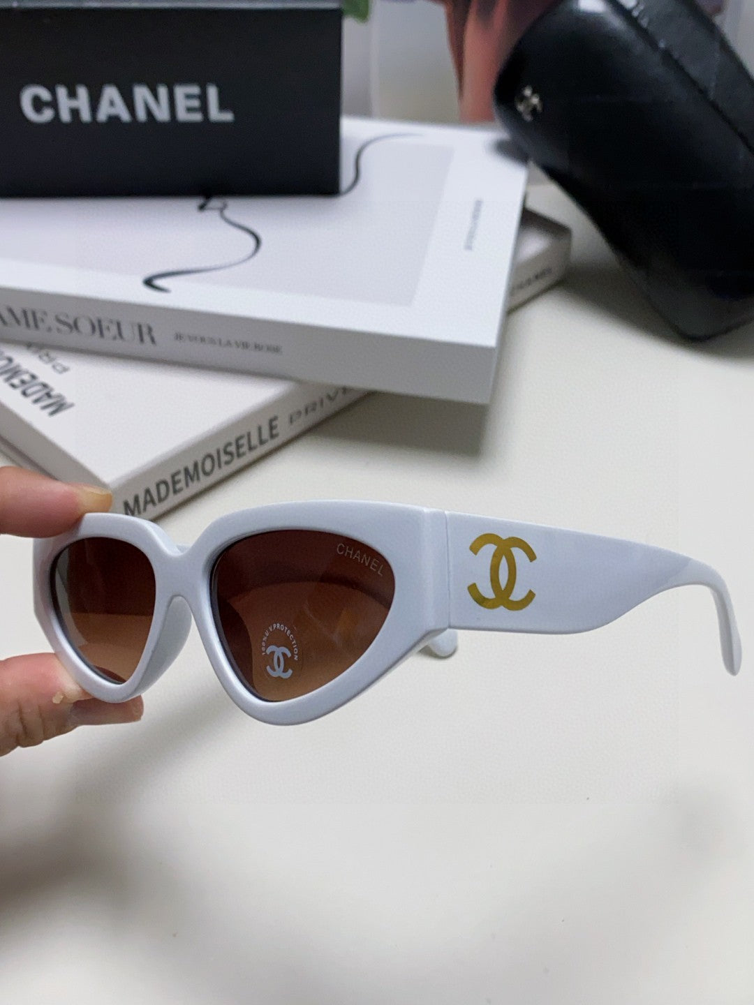 CHANEL 26S CAT EYE FRAME IN ACETATE 399818