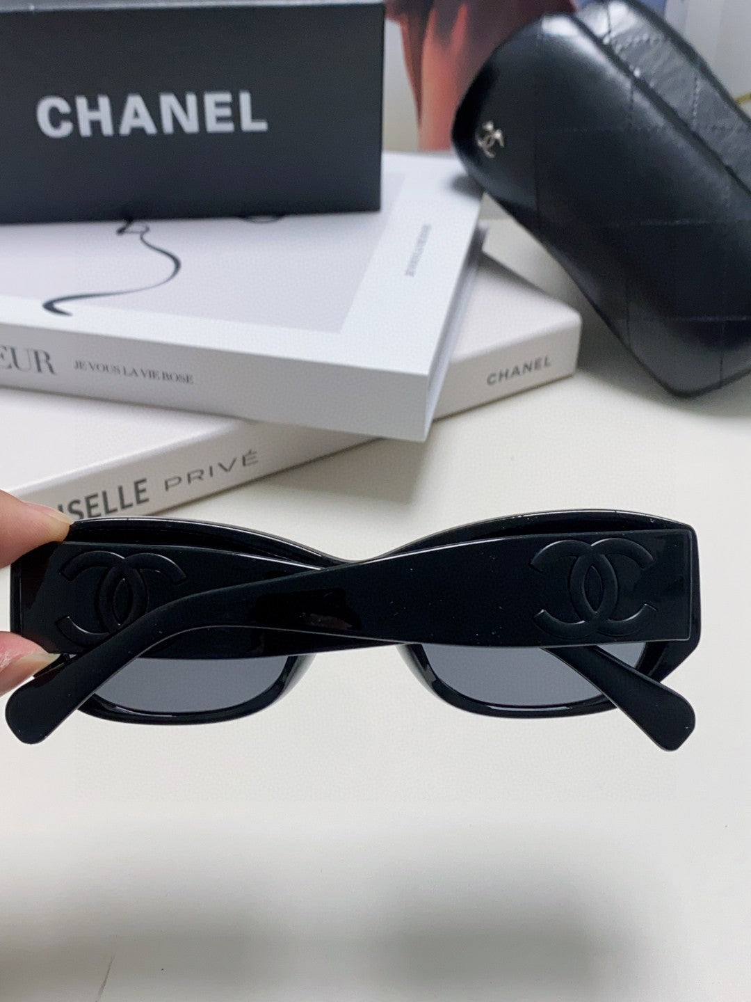CHANEL 26S CAT EYE FRAME IN ACETATE 399822
