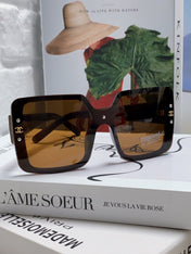 CHANEL 26S OVERSIZED SQUARE SHAPE IN ACETATE 399827