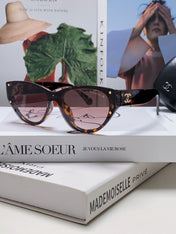 CHANEL 26S CAT EYE SHAPE IN ACETATE 399835