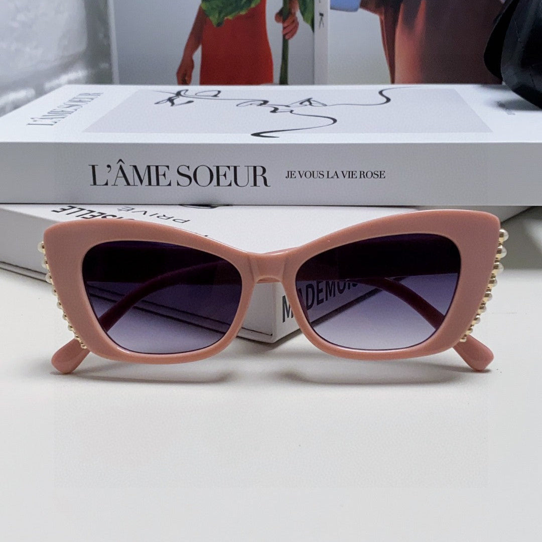 CHANEL 26S SHARP CAT EYE FRAME IN PINK ACETATE 404639
