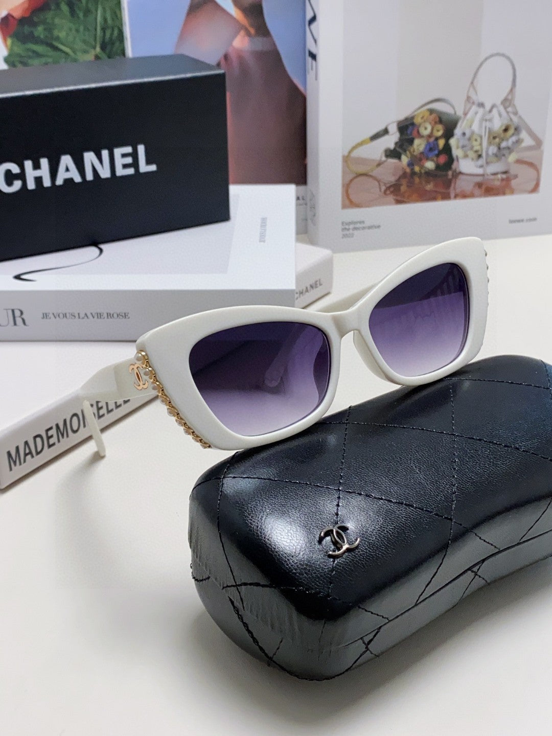 CHANEL 26S SHARP CAT EYE FRAME IN ACETATE 404641