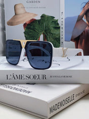 EVIDENCE SUNGLASSES 574718 IN WHITE ACETATE