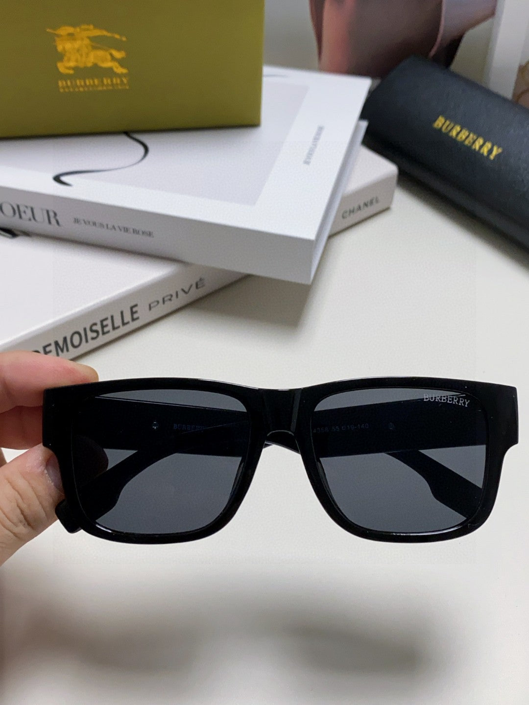 BURBERRY 26S SQUARE FRAME IN ACETATE 417205