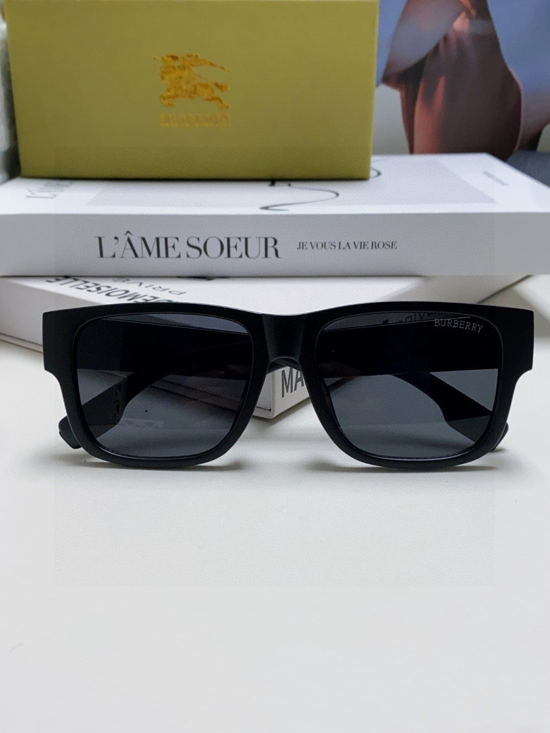 BURBERRY 26S SQUARE FRAME IN ACETATE 417206