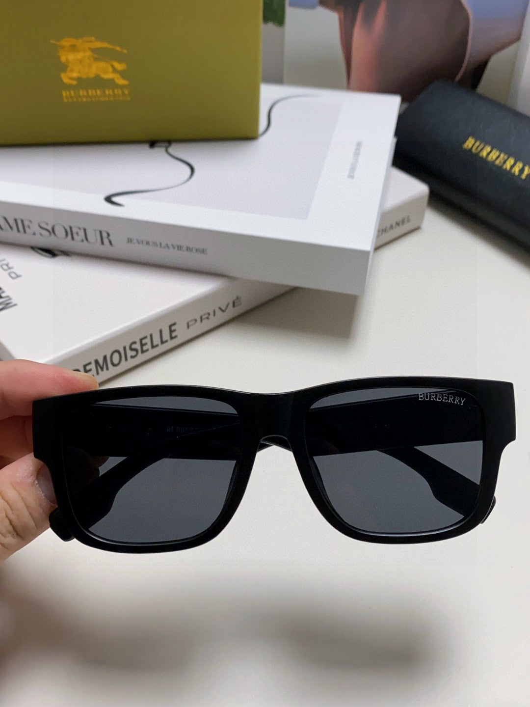 BURBERRY 26S SQUARE FRAME IN ACETATE 417206