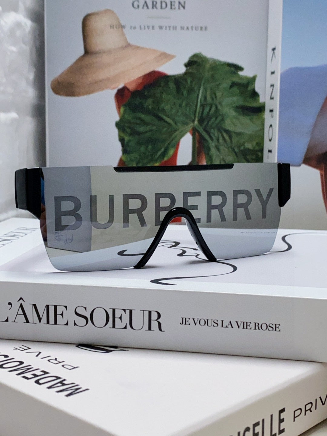 BURBERRY 26S SHIELD FRAME IN ACETATE 417209