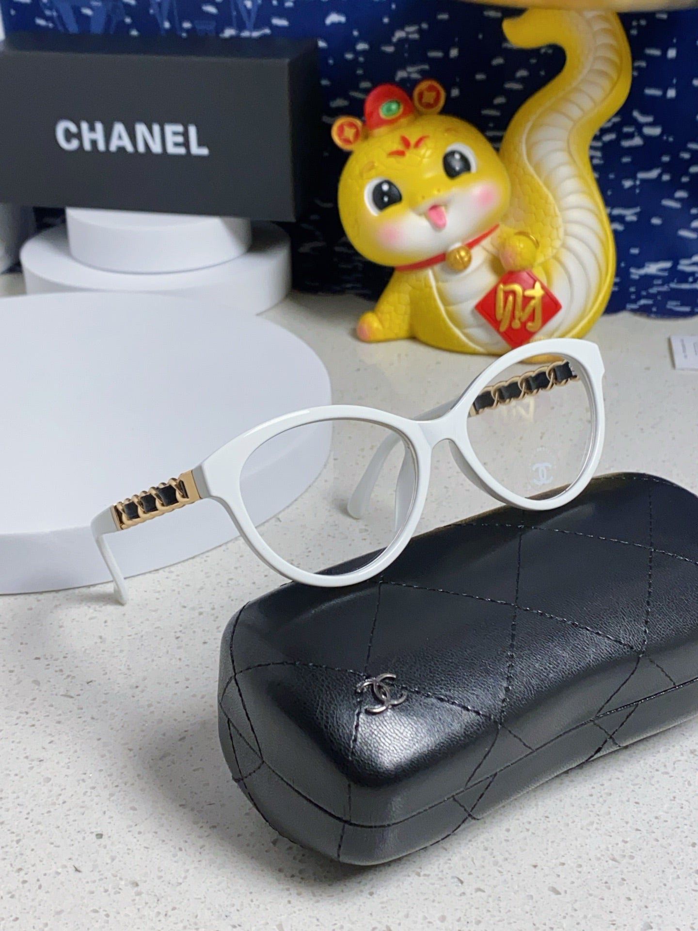 CHANEL 26S CAT EYE FRAME IN ACETATE 417164