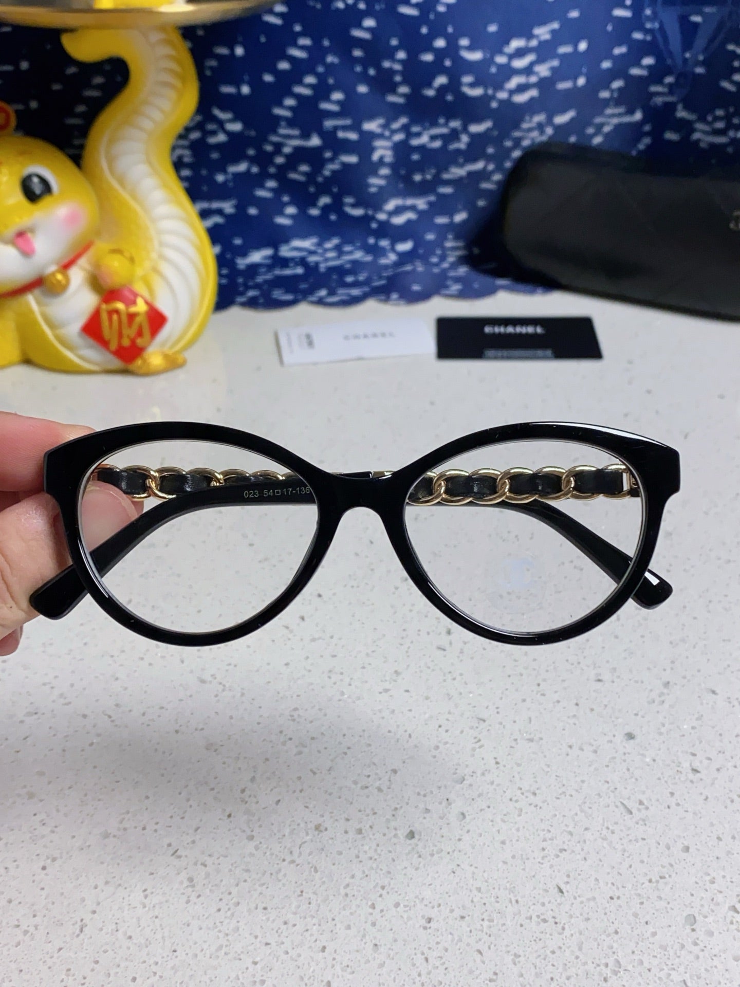 CHANEL 26S CAT EYE FRAME IN ACETATE 417166