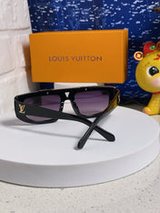 CLASH PILOT SUNGLASSES 567480 IN BLACK ACTETE GOLD METAL
