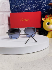 PREMIÈRE SQUARE FRAME SUNGLASSES 533240 IN METAL