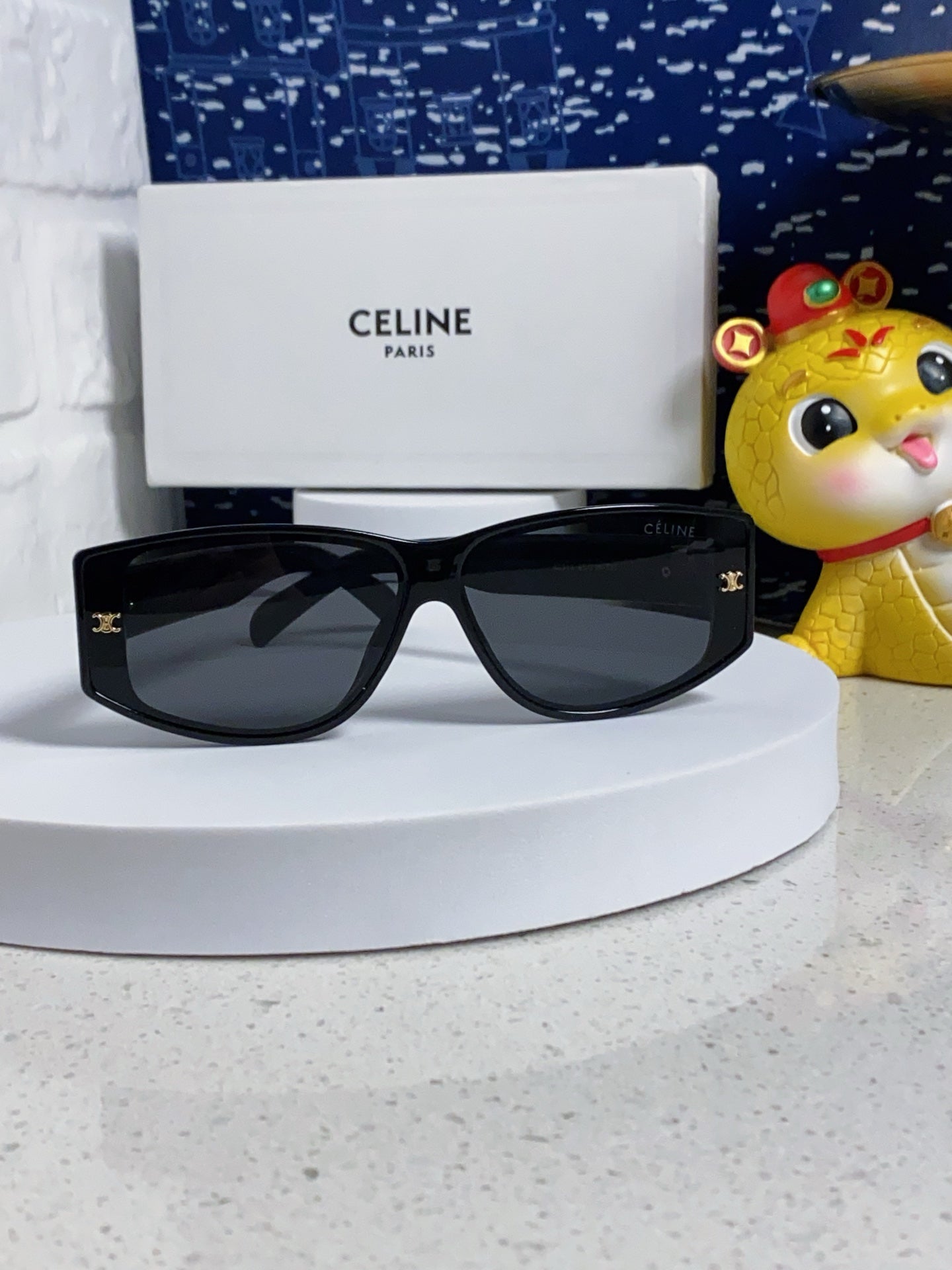 CELINE 26S SQUARE FRAME IN ACETATE 420537