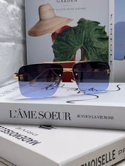 BURBERRY 26S RECTANGULAR FRAME IN METAL 424564